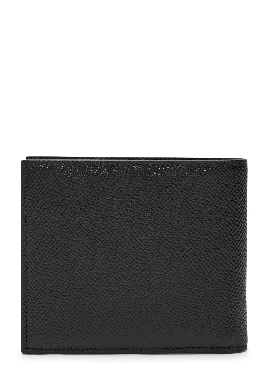 Dolce & Gabbana Dolce&gabbana Black Leather Wallet With Logo In Black