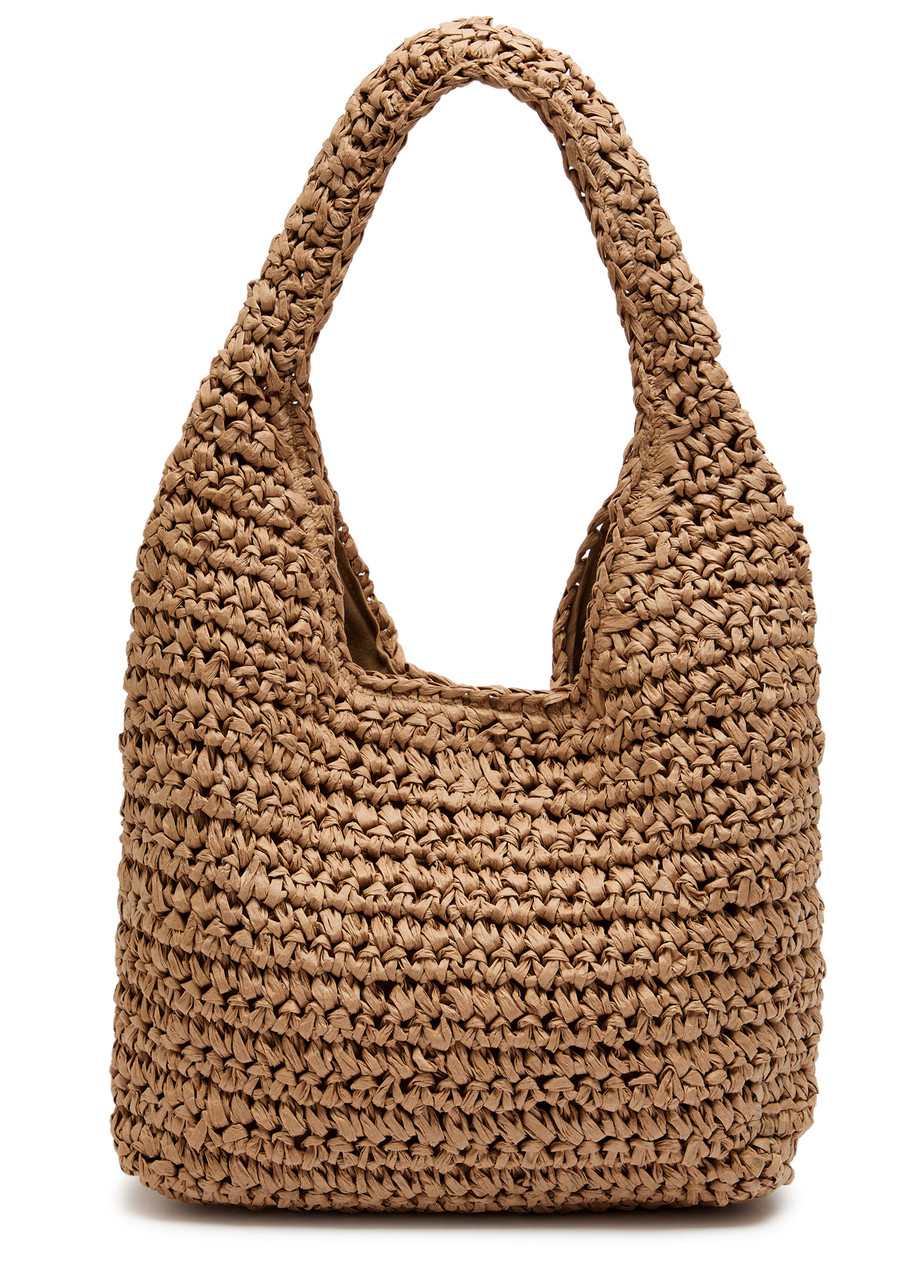 Rails Palma Raffia Shoulder Bag In Brown