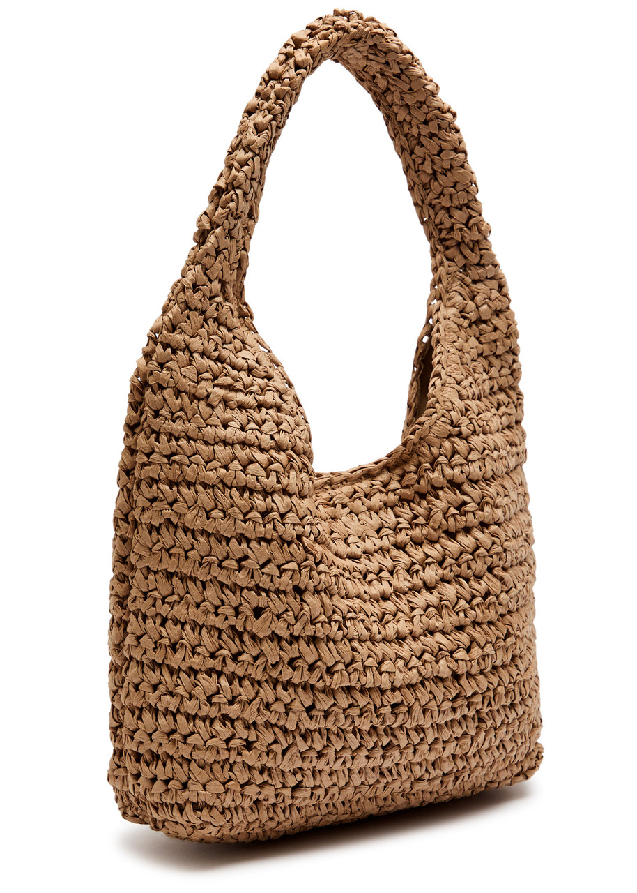 Rails Palma Raffia Shoulder Bag In Brown