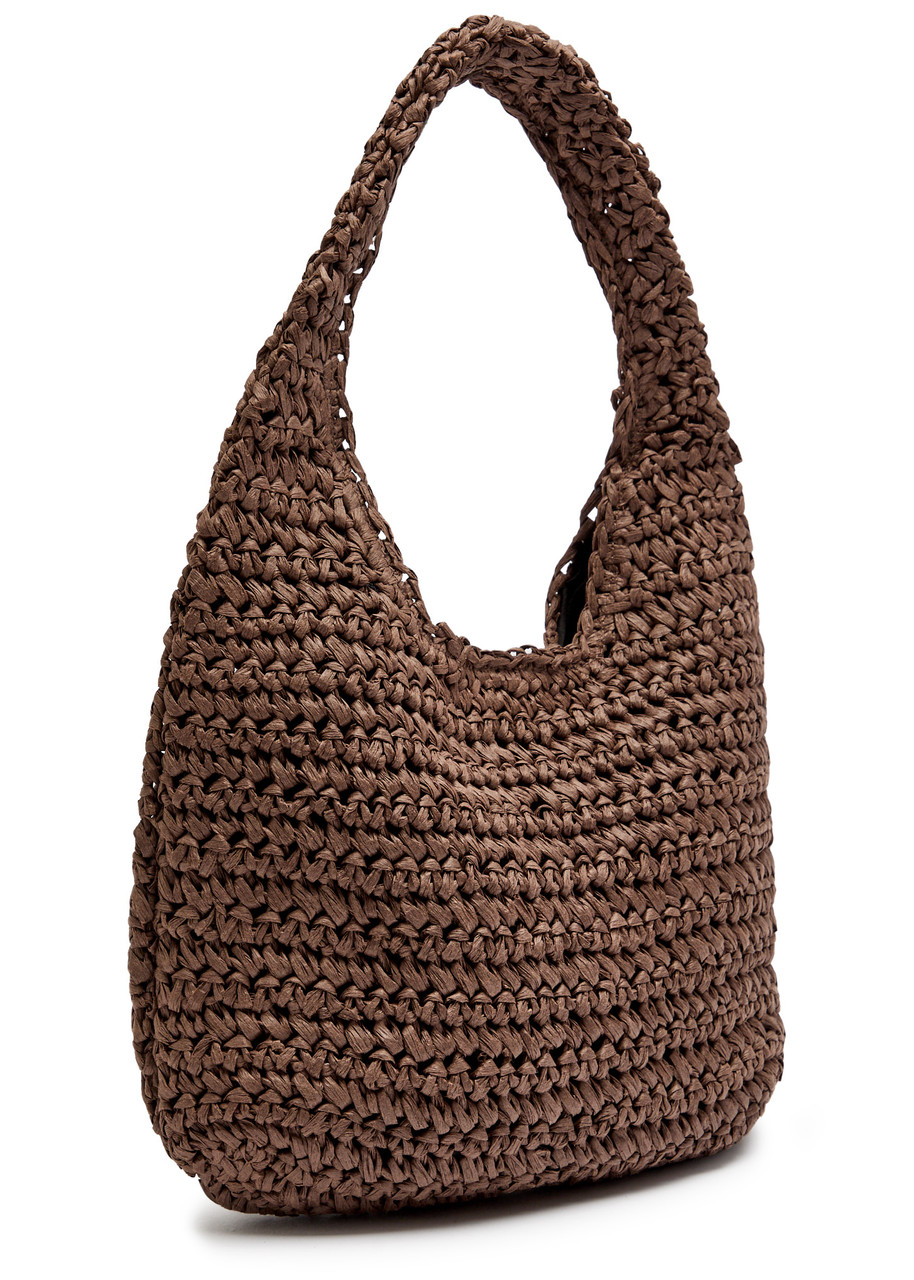 Rails Palma Raffia Shoulder Bag In Brown
