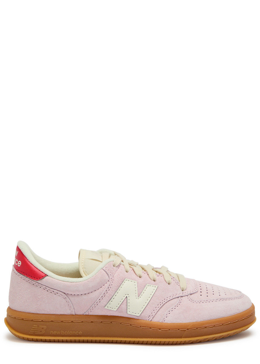 New Balance CT500 Panelled Brushed Suede Sneakers - Pink - 7.5 (IT40.5 / UK7.5)