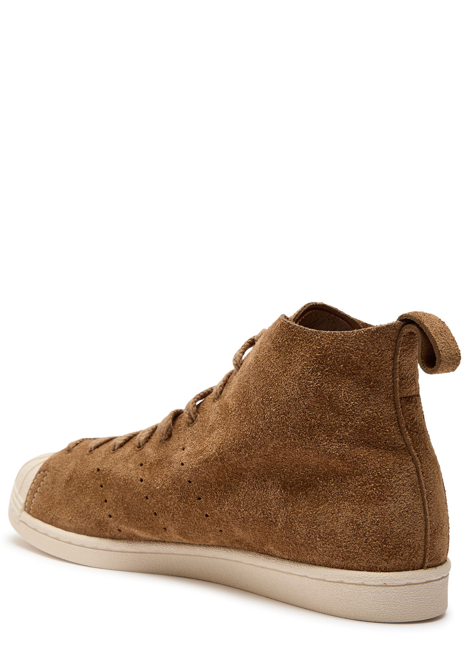 Adidas Originals Adidas X Wales Bonner X Wales Bonner Superstar Brushed Suede Sneakers In Sand