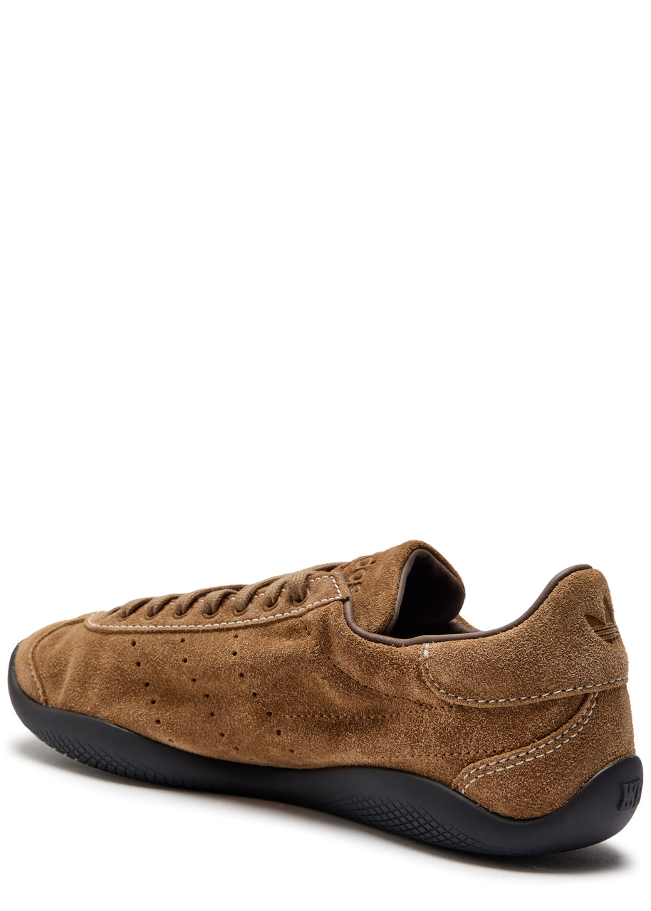 Adidas Originals Adidas X Wales Bonner X Wales Bonner Karintha Brushed Suede Sneakers In Brown