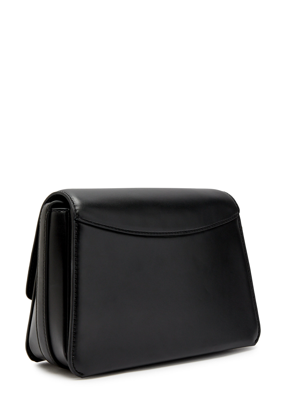 3.1 Phillip Lim Id Medium Leather Shoulder Bag In Black