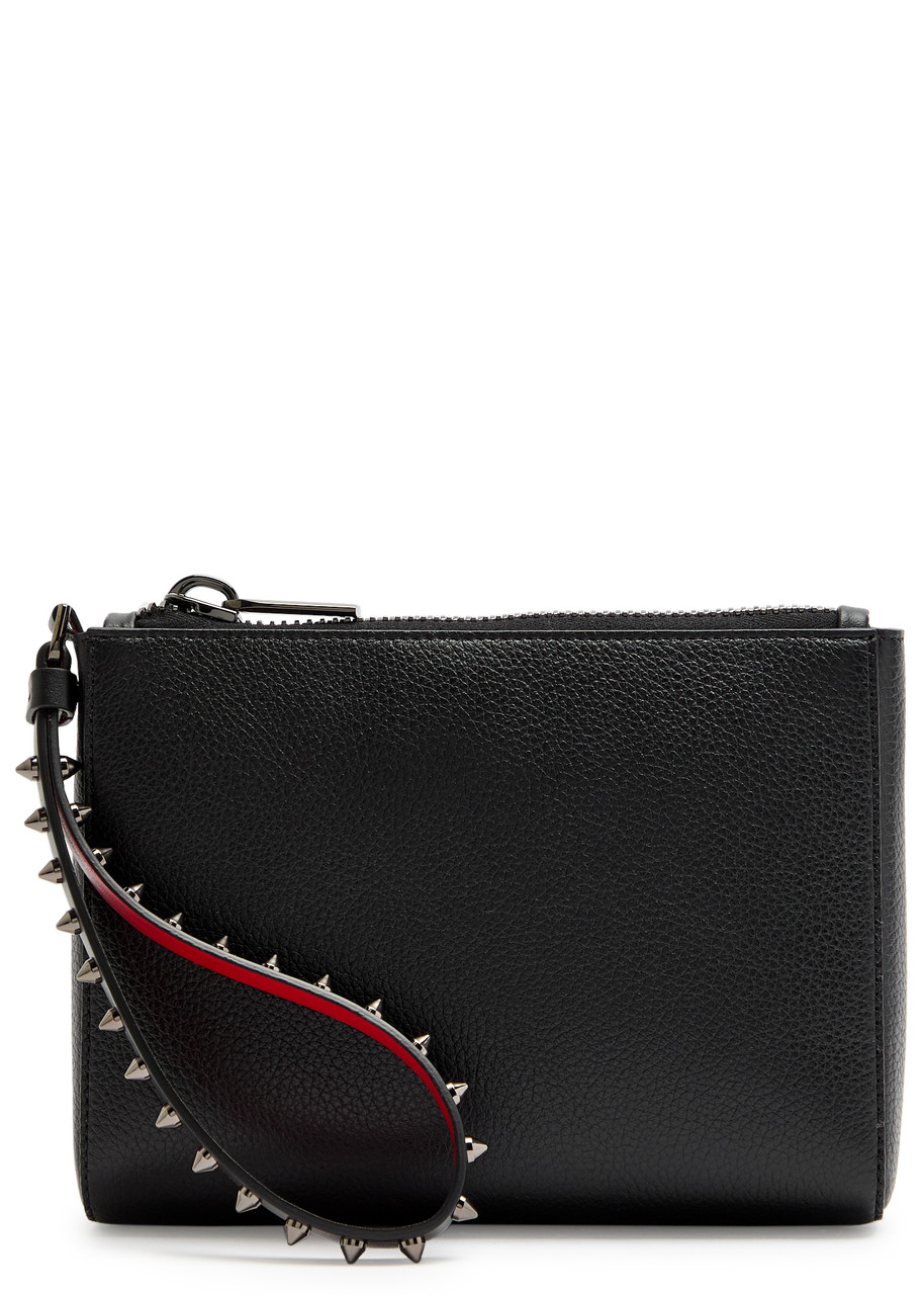 Christian Louboutin Cabata Mini Leather Pouch - Black - One Size