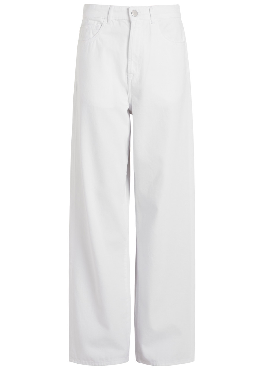 Rohe Wide-leg Jeans In White