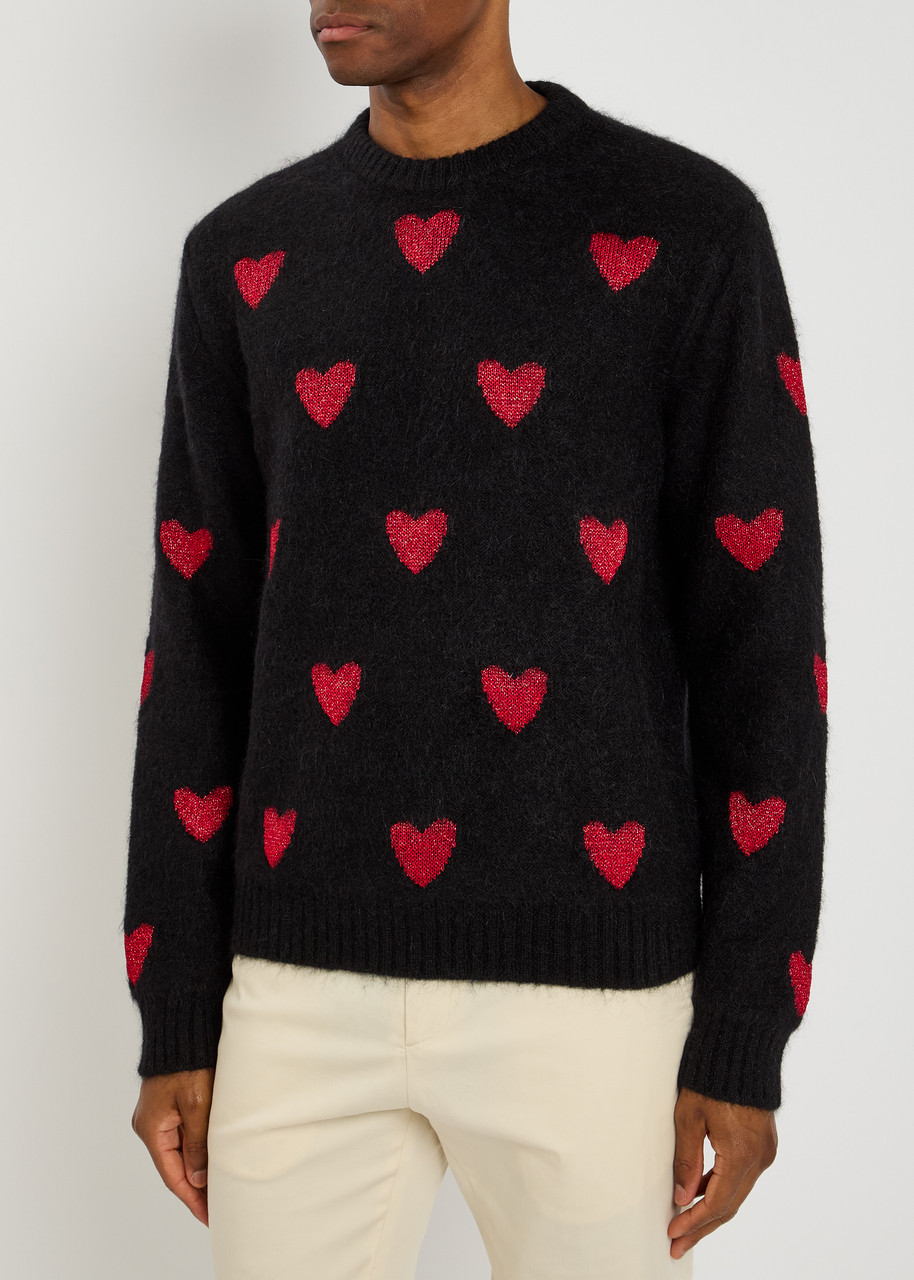 Valentino Garavani Jacquard Sweater In Multi