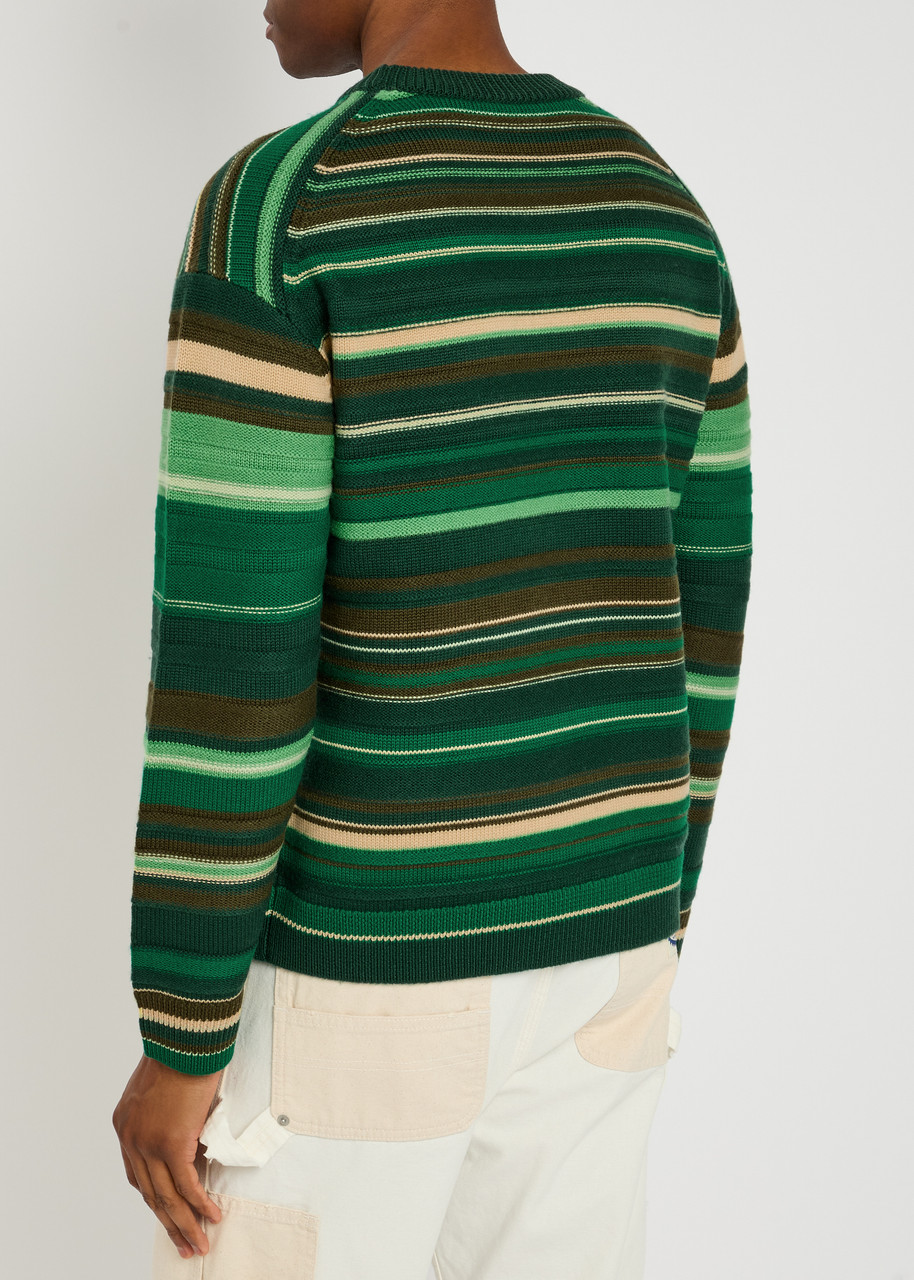  Jw Anderson Multi Stripe Wool Jumper - Multicoloured 1 - L 