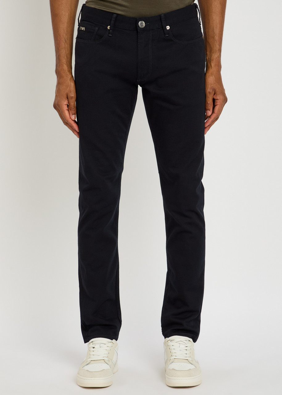 Emporio Armani 1d5slfitjean Sn99 In Black