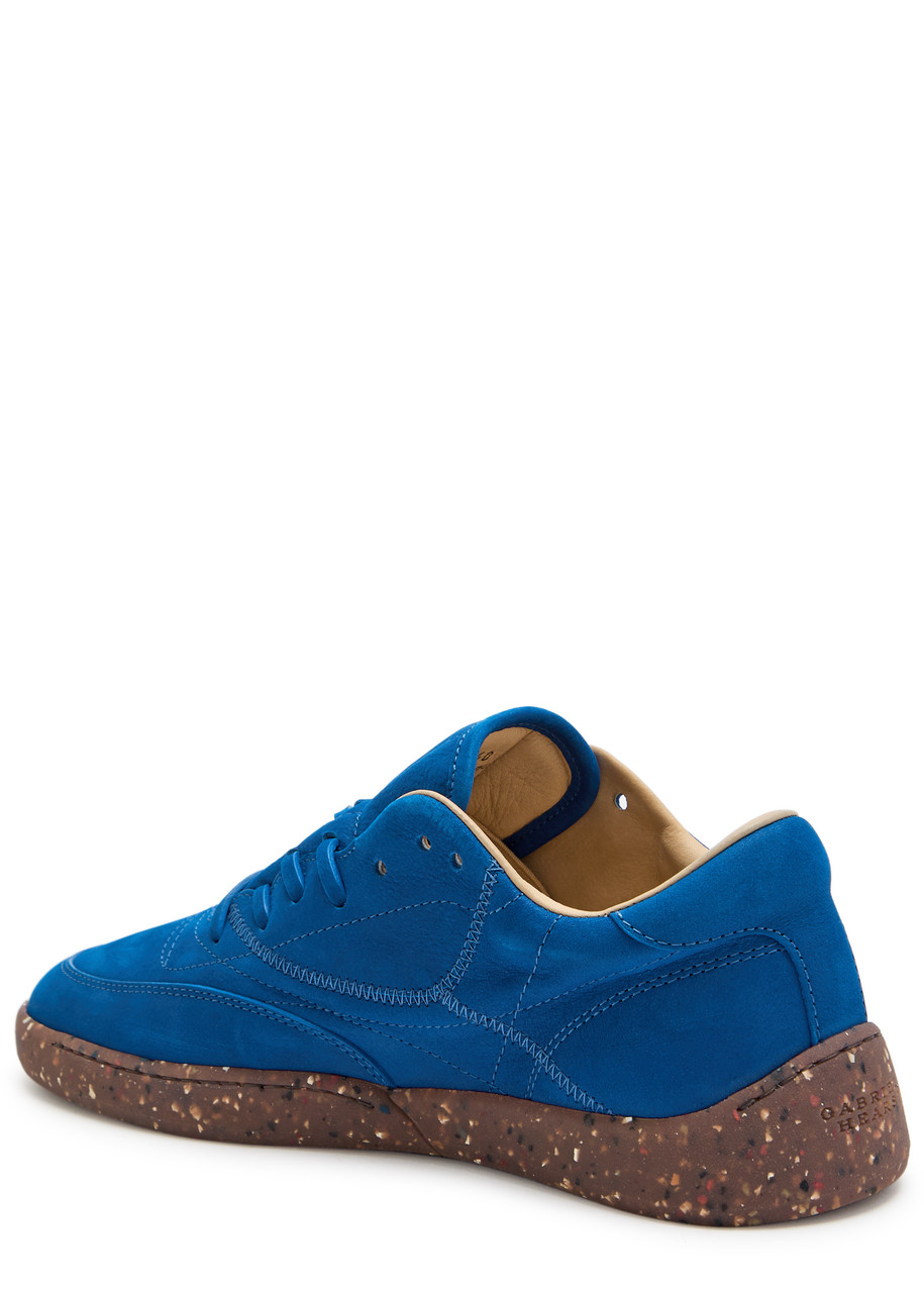Gabriela Hearst Ohio Speckled Nubuck Sneakers In Blue