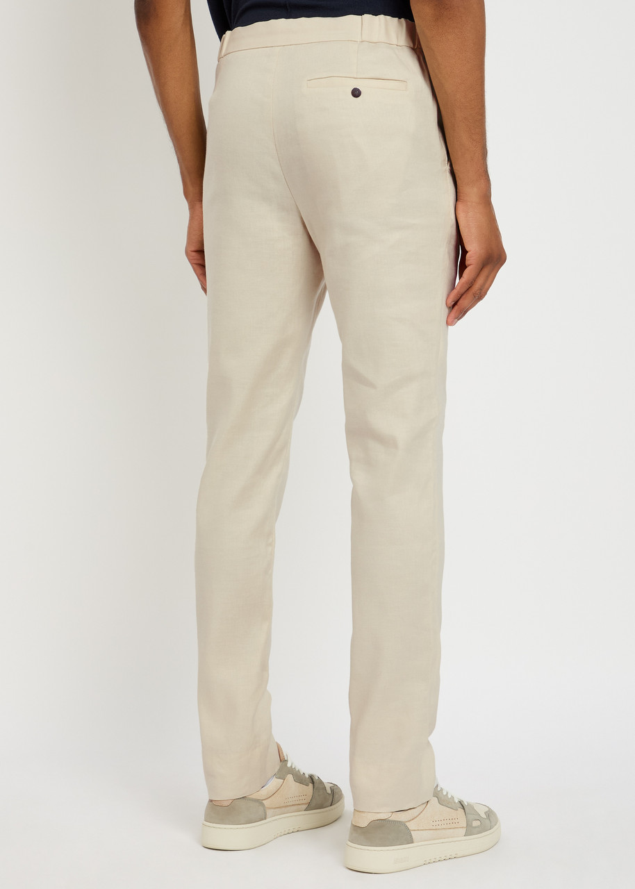  Lestrange The 24 Linen-blend Trousers - White - Xl 