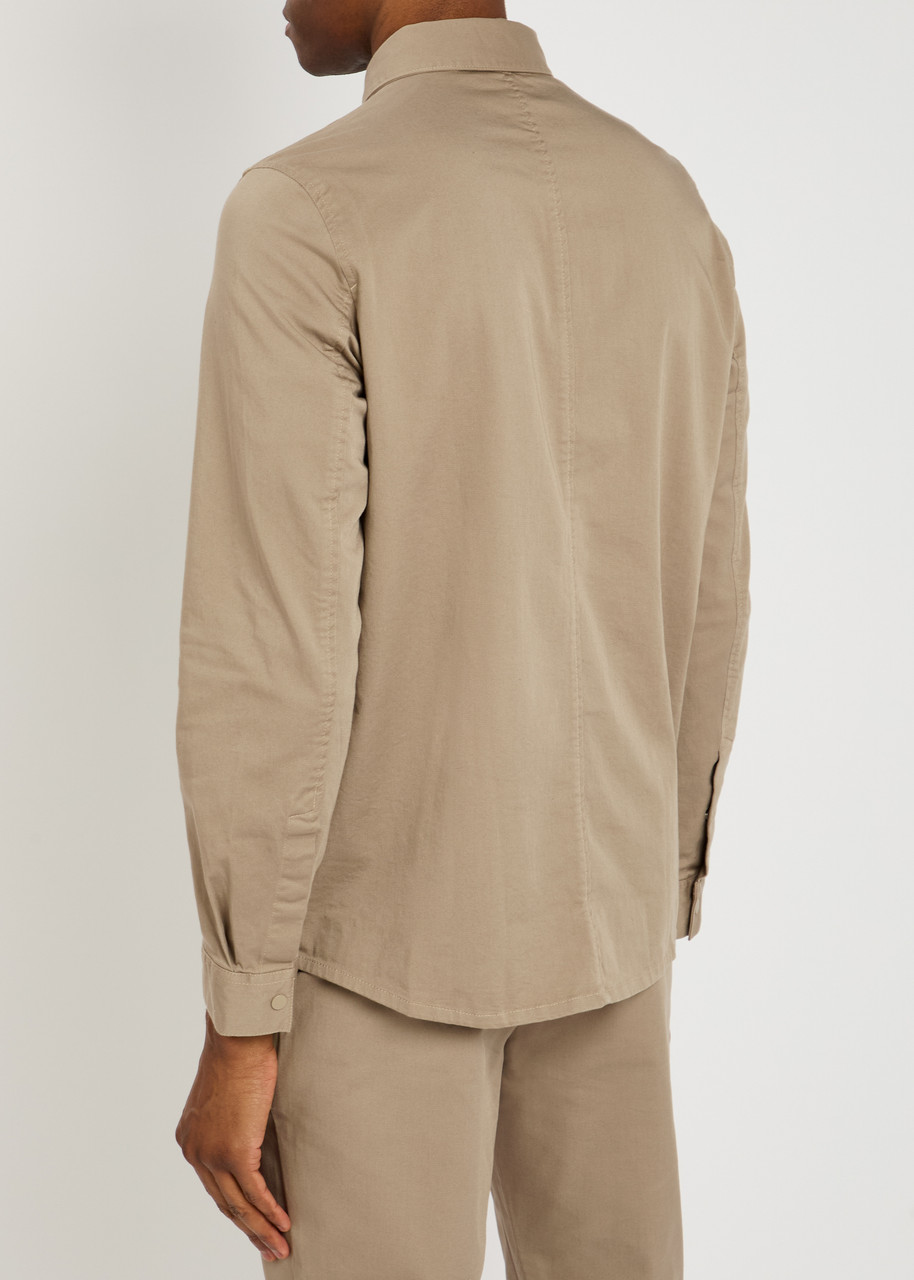  Lestrange Stretch-cotton Overshirt - Beige - S 