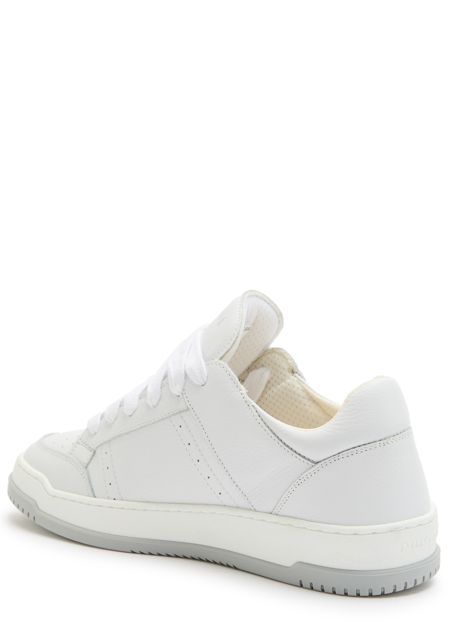 Numeris Arena Milk Leather Sneakers In White