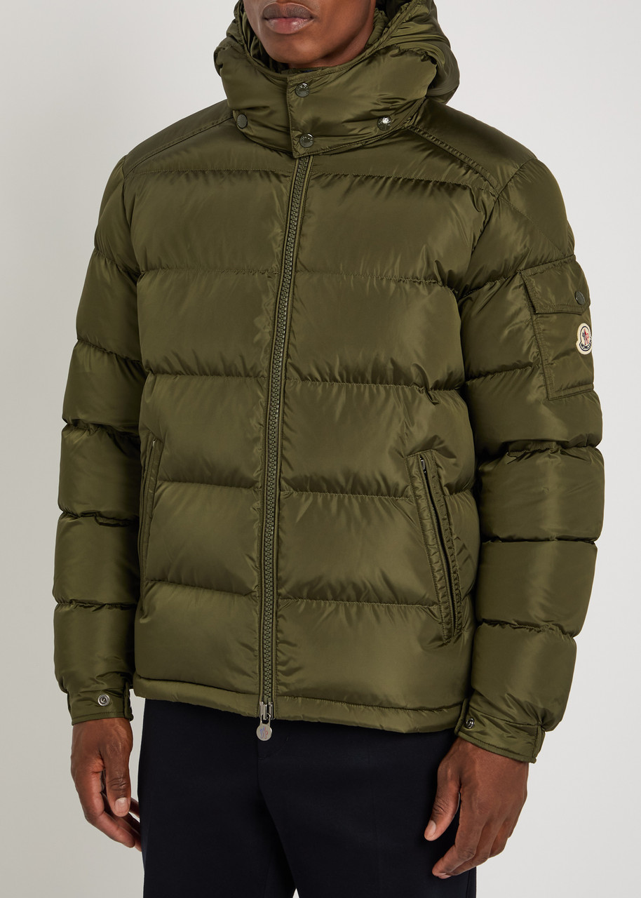  Moncler Maya Padded Shell Jacket - Khaki - 5 (uk44 / Xxl) 