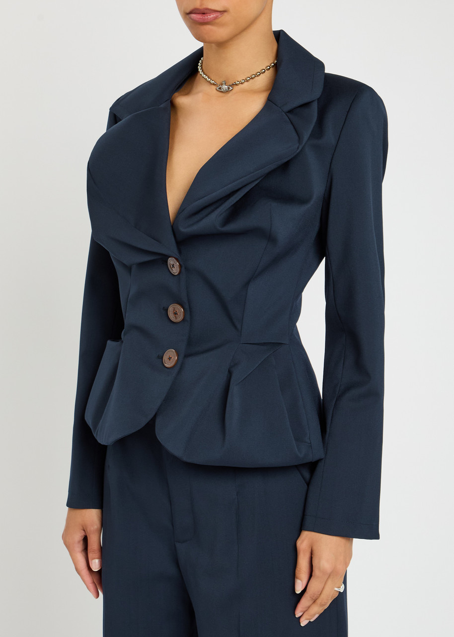 Vivienne Westwood Drunken Blazer In Blue