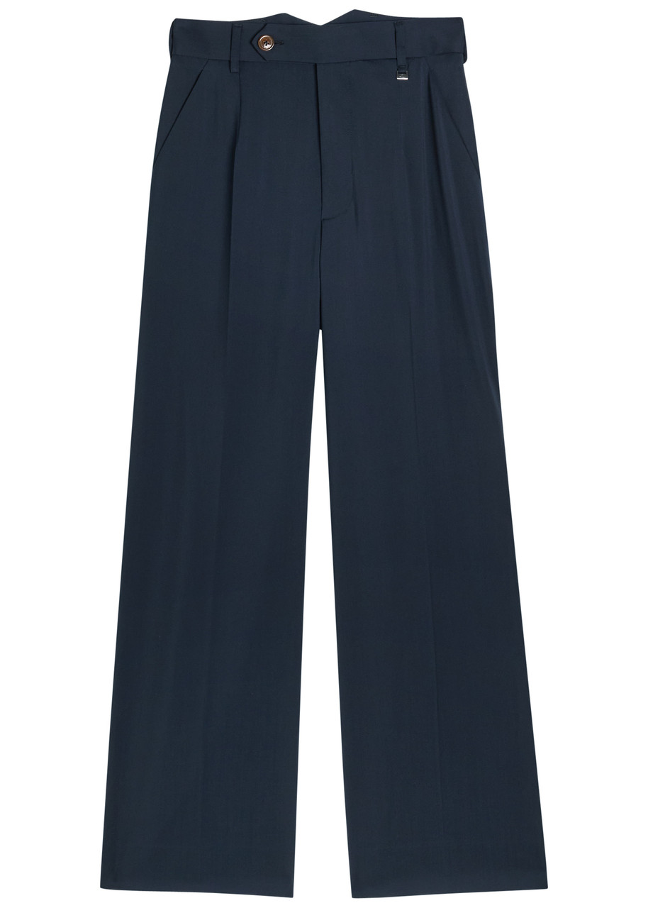 Vivienne Westwood Lauren Wool Trousers - Navy - 40 (UK8 / S)