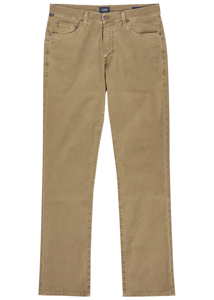 Citizen Of Humanity Citizens Of Humanity Gage Slim Straight-leg Jeans In Brown