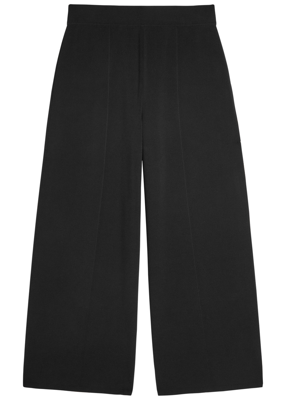 Joseph Stretch-knit Culottes In Black