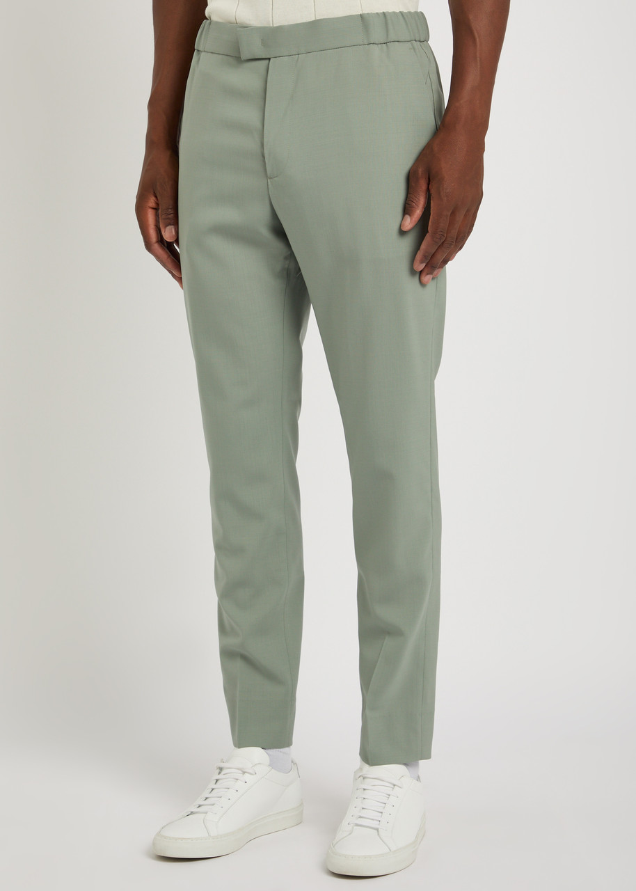  Lestrange The 24 Tropical Wool Trouser - Sage - S 
