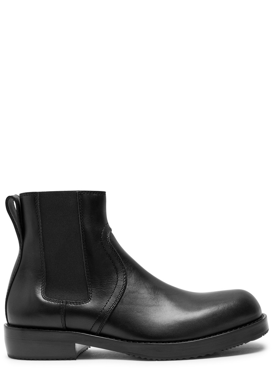 Dries Van Noten Leather Chelsea Boots – Black – 40 (IT40/ UK6) Dries Van Noten Leather Chelsea Boots – Black – 40 (IT40/ UK6)