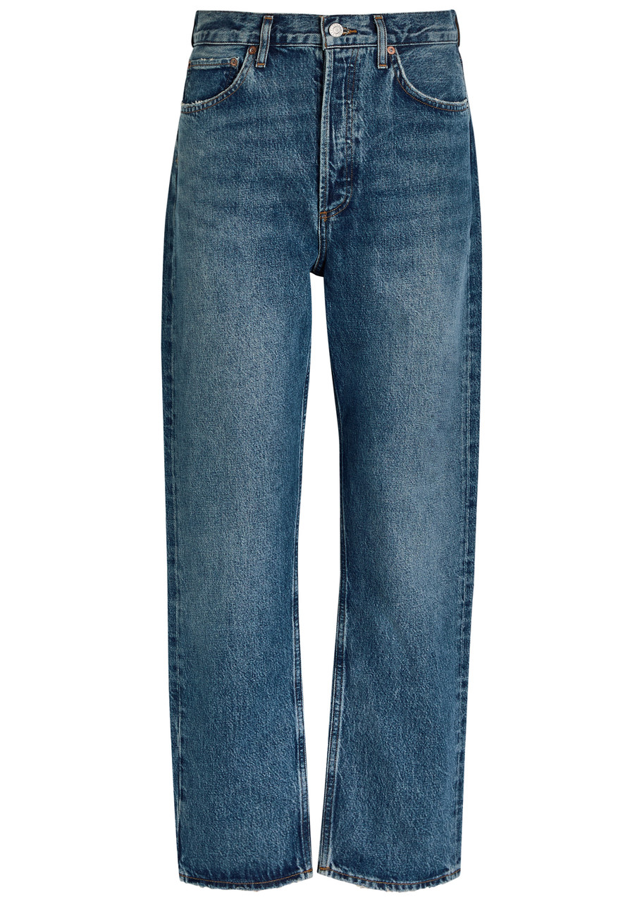 Agolde 90s Straight-leg Jeans In Blue