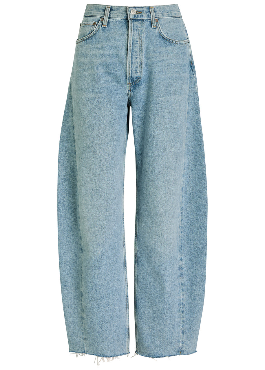 Agolde Luna Barrel-leg Jeans - Blue - 25 (W25 / UK6 / XS)