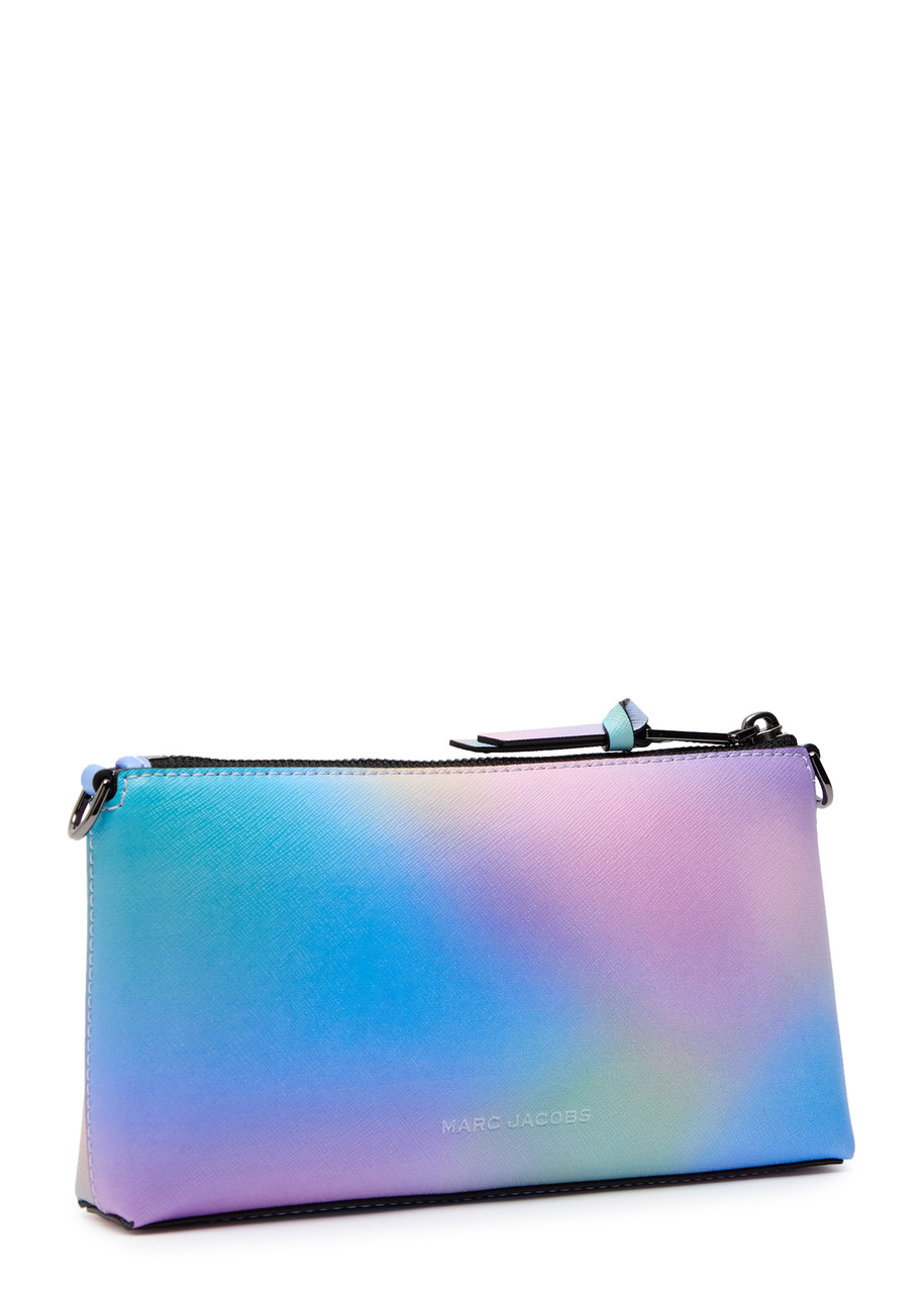Marc Jacobs The Pochette Degradé Leather Shoulder Bag In Blue