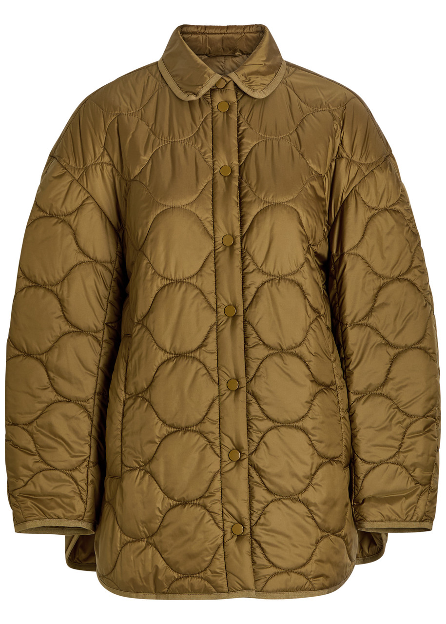 MM Zante Quilted Shell Jacket - Olive - 10 (UK10 / S)