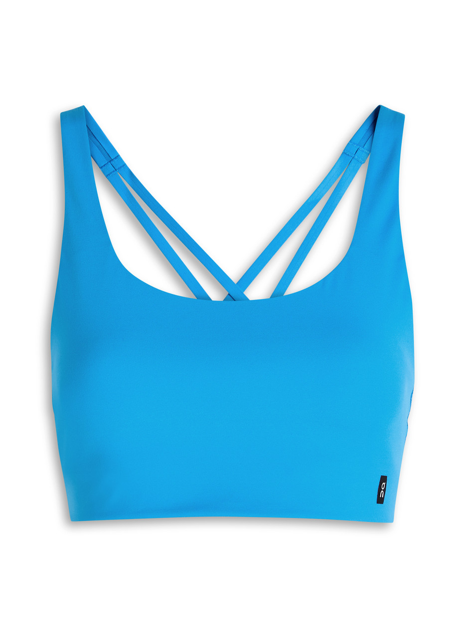 On Studio Stretch-jersey Bra Top In Blue