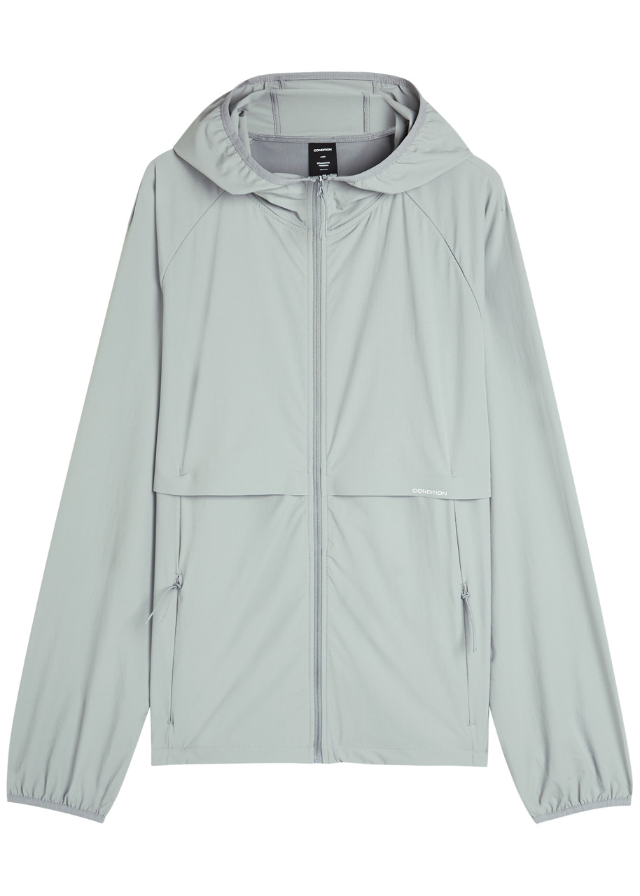 Condition Ventilated Shell Jacket In Gray