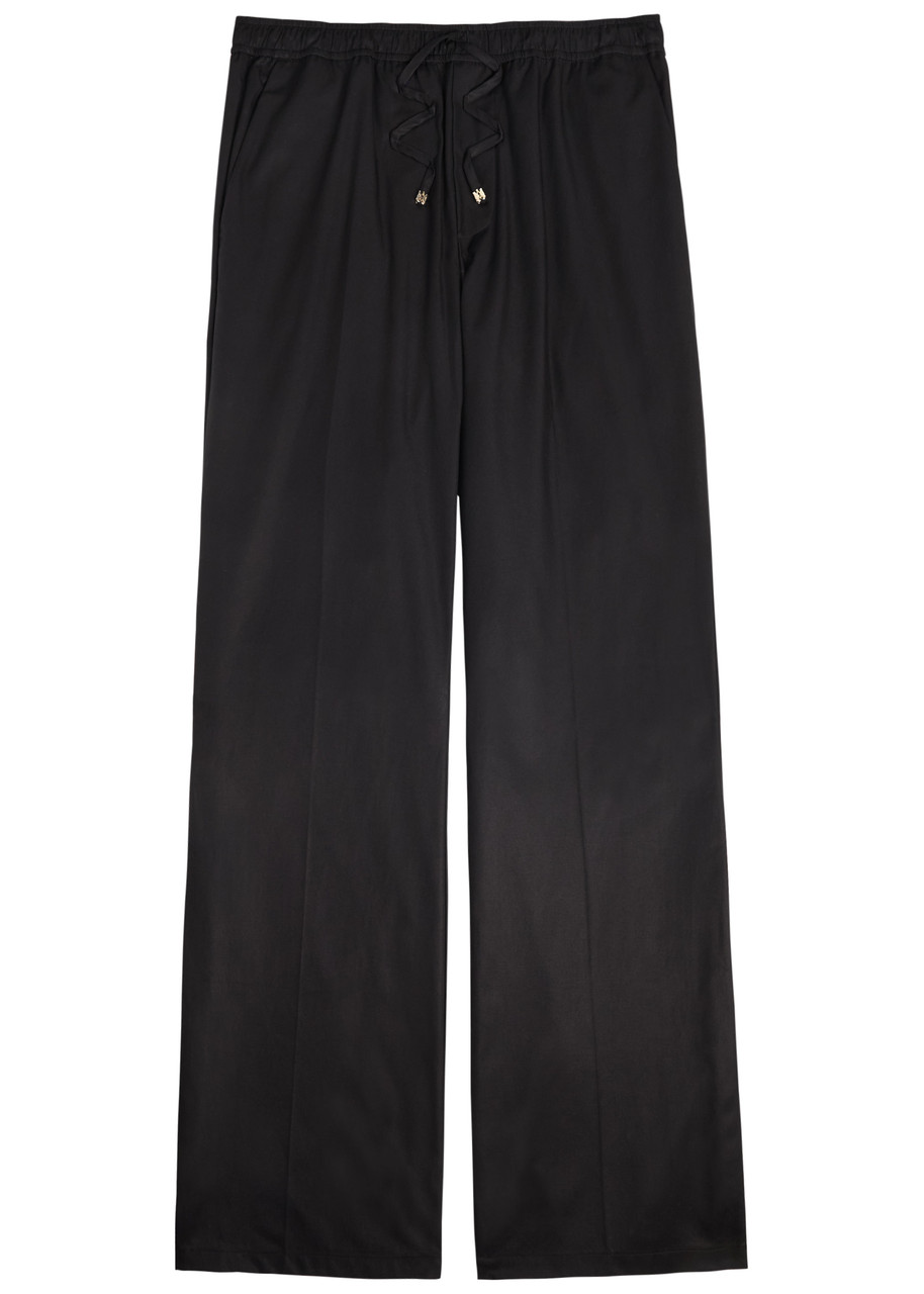 Amiri Cotton-poplin Trousers – Black – XL Amiri Cotton-poplin Trousers – Black – XL
