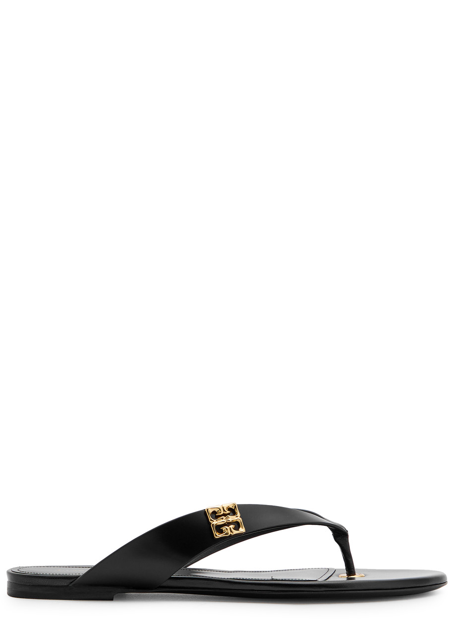 Givenchy Thong Sandal In Black