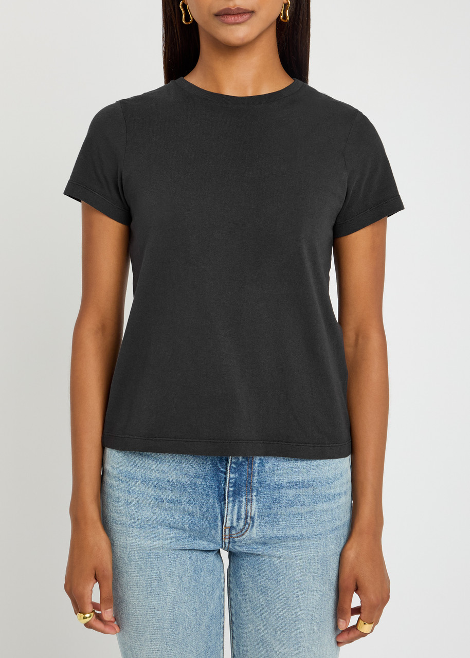 Khaite Samson Cotton T-shirt In Black