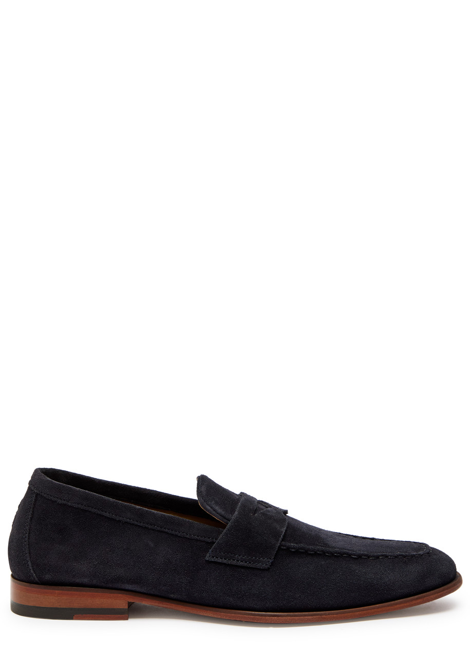 Oliver Sweeney Keyworth Suede Loafers In Blue