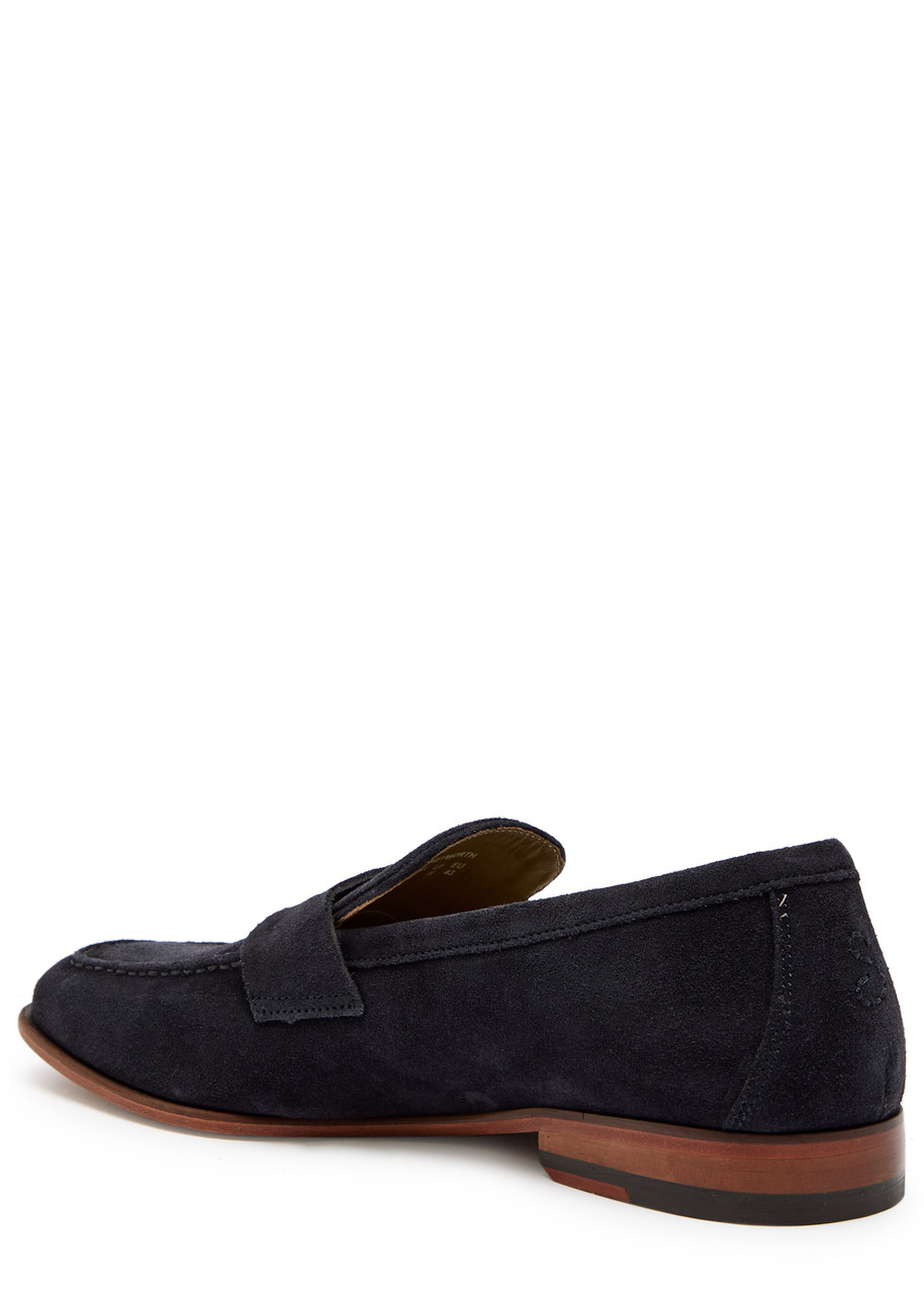 Oliver Sweeney Keyworth Suede Loafers In Blue