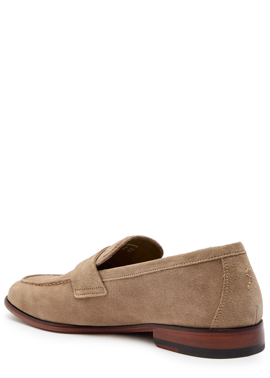 Oliver Sweeney Keyworth Suede Loafers In Brown