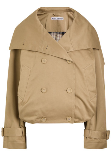ACNE STUDIOS Oriso double-breasted twill jacket | Harvey Nichols