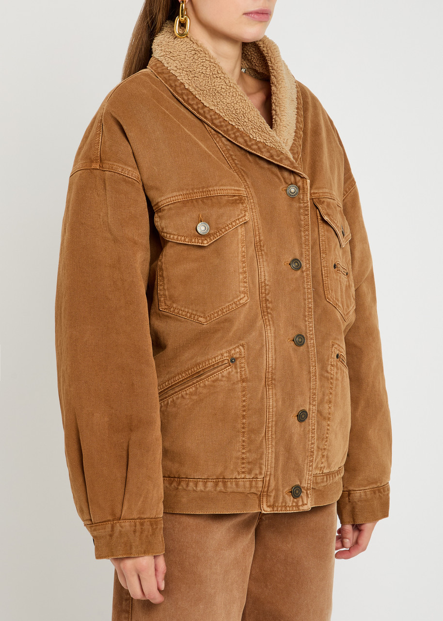Isabel Marant Pimia Panelled Denim Jacket