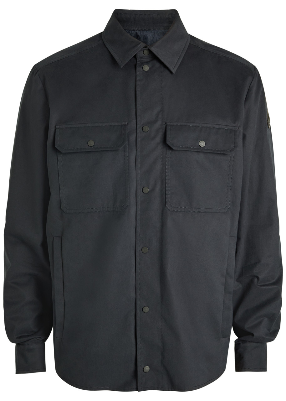 Moncler Cotton Overshirt - Navy - Xxl