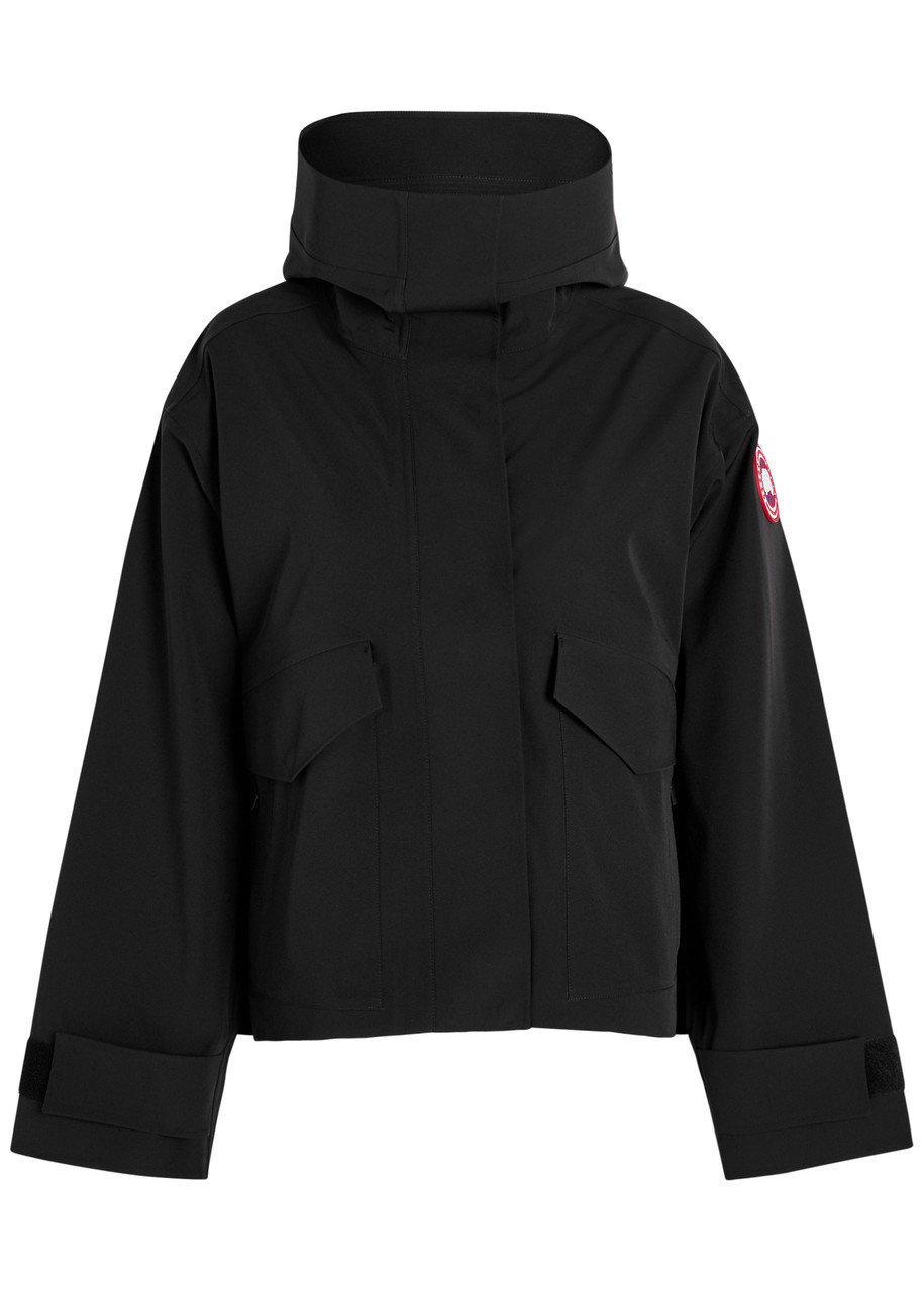 Canada Goose Tofino Hooded Rain Jacket - Black - M (UK12 / M)