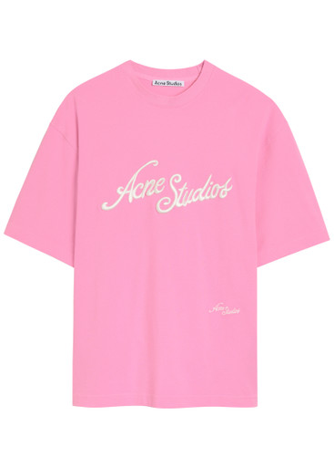 トップス Acne Studios SHIRT LOGO EMBROIDERY Tone-on-tone embroidered logo shirt | Acne Studios | Shop