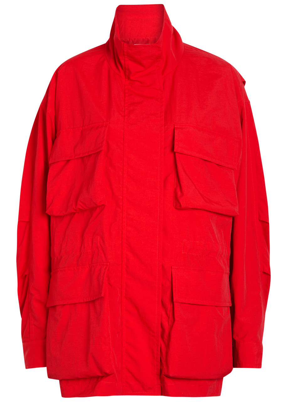 Armarium Alyssa Nylon Jacket - Red - IT40 (UK8 / S)