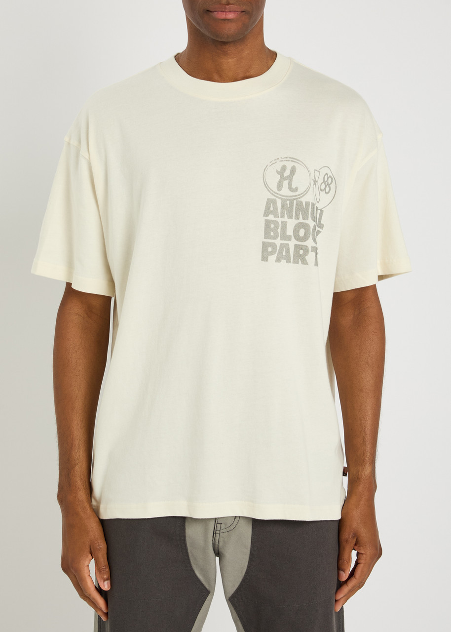 Honor The Gift Annual Block Party Tee In White