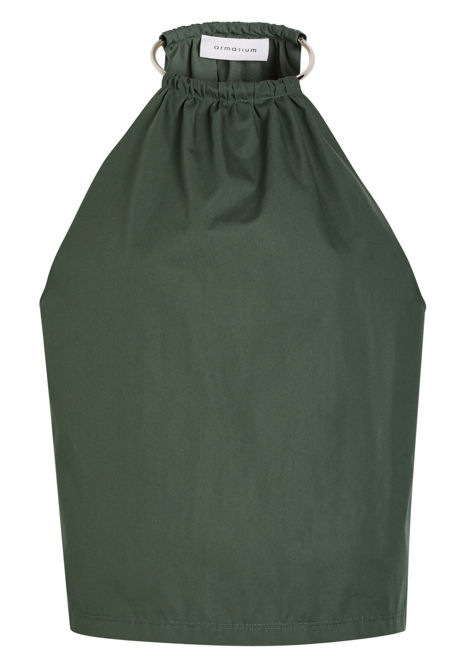 Armarium Margot Cotton Top In Green