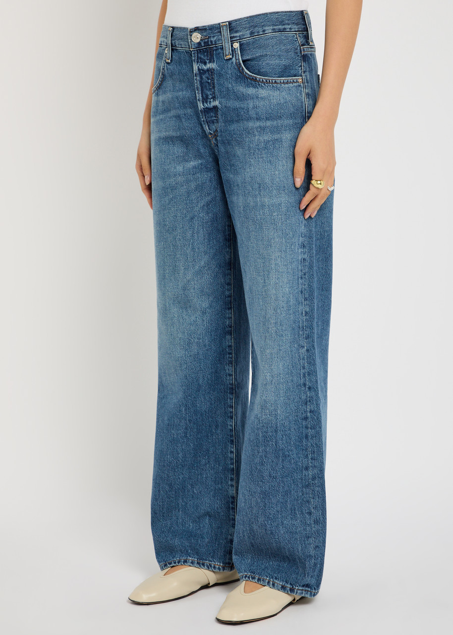 Citizen Of Humanity Citizens Of Humanity Annina Wide-leg Jeans In Blue
