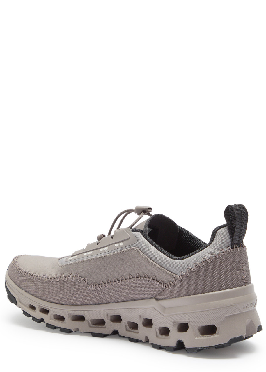 On Womens Cinder Fog F Cloudaway 2 Mesh Low-top Trainers In Burgundy