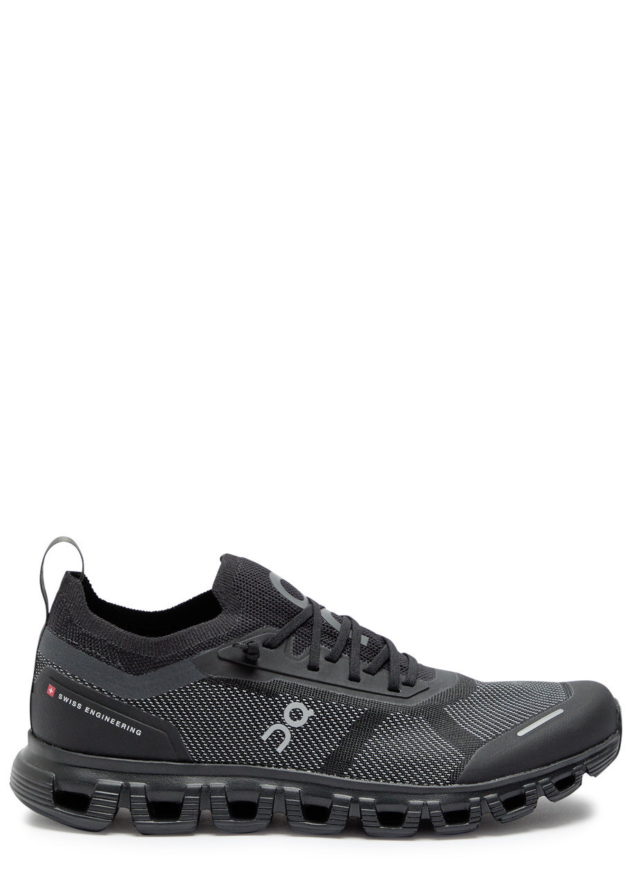 On Cloud 6 Versa Panelled Mesh-knit Sneakers In Gray