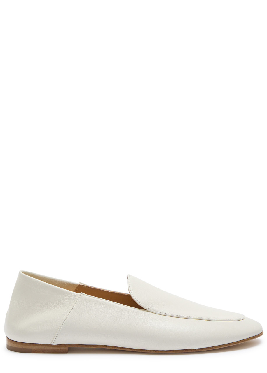 Dear Frances Gio Leather Loafers In Brown