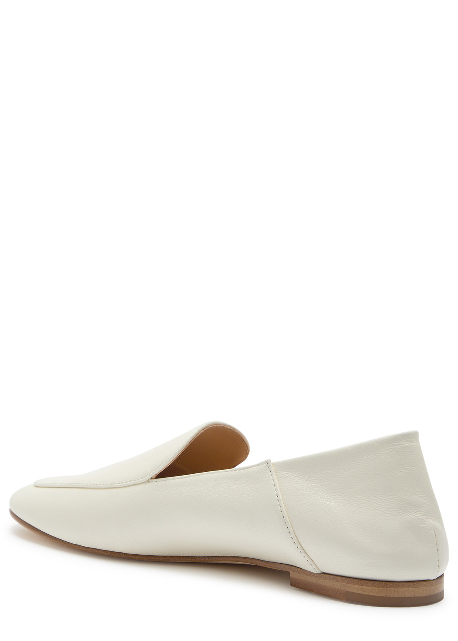 Dear Frances Gio Leather Loafers In Brown