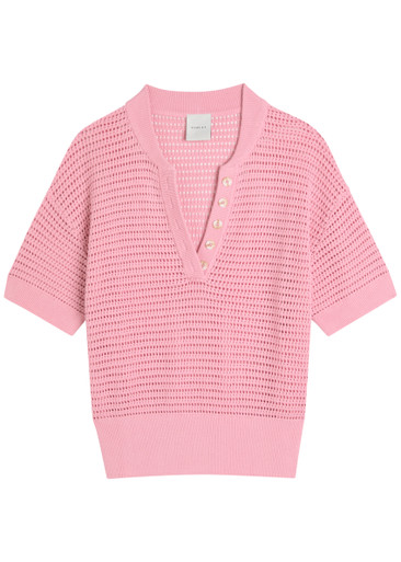 VARLEY: Callie open-knit top